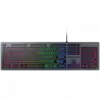 COUGAR VANTAR AX Scissor Gaming Keyboard, Scissor switches, 19-Key Rollover, USB plug, RGB light effects, CNC Unibody Aluminum Frame, 8 backlight effects, 445 X 127 X 15 (mm), 1.6m cable length, 626g, Anti-Ghosting Technology, Translucent Keycaps