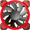 COUGAR Vortex FR 120 red LED, Cooling fan, Hydraulic Bearing, Speed 1200 R.P.M, Air Flow 36.72 CFM 62.36 m3/h, Dimensions 120 x 120 x 25mm