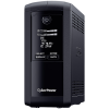 CyberPower UPS с AVR ,Line-Interactive, LCD display,700VA/390W, 4x Schuko, Runtime at 90W ( min ):33, Surge and Spike protection; VP700ELCD