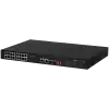 Dahua 18-Port Unmanaged Desktop PoE Switch, Layer 2, 16x 10/100 PoE port, 2x 10/100/1000 uplink, 2x SFP 1000 Mbps,