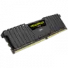 DDR4, 3200MHz 8GB 1x8GB DIMM, Unbuffered, 16-18-18-36, SPD base 2666, XMP 2.0, Vengeance LPX Black Heatspreader, Black PCB, 1.35V, for Ryzen/AM4