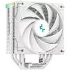DeepCool AK400 Digital WH, CPU Air Cooler, 1x120mm FK120 PWM Fan, Digital Display, ARGB, TDP 220W, 4 Heatpipes, White, LGA1700/1200/115x, AMD AM5/AM4, 126x97x156 mm(LxWxH), 3Y, R-AK400-WHADMN-G