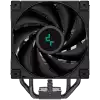 DeepCool AK400 Zero Dark, CPU Air Cooler, 1x120mm PWM Fan, TDP 220W, 4 Heatpipes, LGA1851/1700/1200/115x, AMD AM5/AM4, 127x97x155 mm(LxWxH), R-AK400-BKNNMN-G-2, 3Y