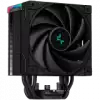 DeepCool AK500S Digital, CPU Air Cooler, 1x120mm FK120 PWM FDB Fan, ARGB, Digital Display, TDP 240W, 5 Heatpipes, Fluid Dynamic Bearing, LGA1700/1200/1151/1150/1155, AMD AM5/AM4, 125×96×160 mm(LxWxH), 3Y,R-AK500S-BKADMN-G