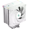 DeepCool AK500S DIGITAL SE WH, CPU Air Cooler, 1x120mm FK120 PWM FDB Fan, ARGB, Digital Display, 5 Heatpipes, Fluid Dynamic Bearing, White, LGA1851/1700/1200/1151/1150/1155, AMD AM5/AM4, 125x96x160 mm(LxWxH), R-AK500S-WHADMN-GJD, 3Y