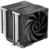 DeepCool AK620, CPU Air Cooler, 2x120mm PWM Fan, TDP 260W, 6 Heatpipes, LGA2066/2011-v3/2011/1700/1200/115x, AMD AM5/AM4, 129x138x160 mm(LxWxH), 3Y, R-AK620-BKNNMT-G
