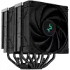 DeepCool AK620 Zero Dark, CPU Air Cooler, 1x120mm FK120 PWM FDB Fan, ARGB, 6 Heatpipes, Fluid Dynamic Bearing, LGA2066/2011-v3/2011/1700/1200/1151/1150/1155, AMD AM5/AM4, 3Y, R-AK620-BKNNMT-G-1