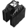 DeepCool AK620 Zero Dark, CPU Air Cooler, 1x120mm FK120 PWM FDB Fan, ARGB, 6 Heatpipes, Fluid Dynamic Bearing, LGA2066/2011-v3/2011/1700/1200/1151/1150/1155, AMD AM5/AM4, 3Y, R-AK620-BKNNMT-G-1