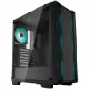DeepCool CC560 V2, Mid Tower, Mini-ITX/Micro-ATX/ATX, 1xUSB3.0, 1xUSB2.0, 1xAudio, 4x120mm Pre-Installed LED Fans, Tempered Glass, Mesh Panel