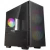 DeepCool CH360 DIGITAL, Mini Tower, Mini-ITX/Micro-ATX, 1x USB3.0, 1x Audio, 1x Type-C, Pre-Installed 2x140mm ARGB Fans + 1x120 ARGB Fan, Tempered Glass, Mesh Panel, GPU Support Arm, R-CH360-BKAPE3D-G-1