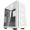 DeepCool CK560 WH, Mid Tower Case, Mini-ITX/Micro-ATX/ATX/E-ATX, 2x USB3.0, 1x Audio, 1x Type-C, Pre-Installed 3x120mm ARGB Fans + 1x140 Black Fan, Tempered Glass, Mesh Panel, White, GPU Support Arm, R-CK560-WHAAE4-G-1