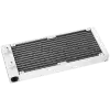 DeepCool LE240 WH V2, 240mm CPU Liquid Cooler, 2x120mm PWM ARGB Fans, ARGB block, White, LGA1851/1700/1200/1151/1150/1155, AMD AM5/AM4, R-LE240-WHAMMN-G-2, 3Y