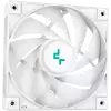 DeepCool LS720 WH, 360mm CPU Liquid Cooler, 3x120mm FC120 ARGB PWM Fans, ARGB Infinity Mirror, White, LGA 2066/2011-v3/2011/1700/1200/115x, AMD sTRX4/sTR4/AM5/AM4, 5Y, R-LS720-WHAMNT-G-1
