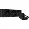 DeepCool LS720S Zero Dark, 360mm CPU Liquid Cooler, 3x120mm PWM Fans, Anti-Leak Technology, Black, LGA 1700/1200/1151/1150/1155, AMD AM5/AM4, 5Y R-LS720-BKNNMM-G-1