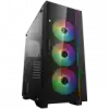 DeepCool MATREXX 55 3F A-RGB, Mid Tower Case, E-ATX/ATX/Micro-ATX/Mini-ITX, 2xUSB2.0, 1xUSB3.0, 1xAudio, 1xMic, ABS+SPCC+Tempered Glass, Mesh Panel, Pre-installed: Front 3×120mm ADD-RGB FAN, DP-ATX-MATREXX55V3-AR-3F