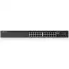 Dell Networking N1524, 24x 1GbE + 4x 10GbE SFP+ fixed ports, Stacking, IO to PSU airflow, AC