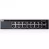 Dell Networking X1018 Smart Web Managed Switch, 16x 1GbE and 2x 1GbE SFP ports