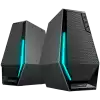 Edifier G1500 2.0 Audio System, BT V5.3, USB, AUX, 2.5-inch Drivers, RGB Lighting, 5W (RMS), Black