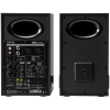 Edifier MR5 Active Studio Monitors (Tri-amped), BT V6.0, Balanced XLR, Balanced TRS, RCA and AUX, with headphone output, 5-inch woofers, 3.75-inch mid-range drivers, and 1-inch silk dome tweeters, 110W (RMS), Room Acoustic Compensation, Black
