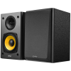 Edifier R1000T4 2.0 Bookshelf Speakers, RCA, 0.5-inch Tweeters, 4-inch Drivers, 24W (RMS), Control Buttons, Black