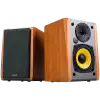 Edifier R1010BT Bookshelf Speakers, Bluetooth V5.1, Dual RCA Inputs, 4-inch  Mid-Bass Drivers 0.5-inch Tweeters, 24 W RMS, Brown