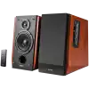 Edifier R1700BT 2.0 Bookshelf Speakers, BT V5.1, RCA, 0.75-inch Tweeters, 4-inch Drivers, 66W (RMS), Control Knobs and Remote Control, Brown