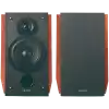 Edifier R1700BTs .0 Bookshelf Speakers, BT V5.1, RCA, 0.75-inch Tweeters, 4-inch Drivers, Sub-Out, 66W (RMS), Control Knobs and Remote Control, Brown