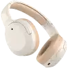 Edifier W820NB Plus Wireless Over-Ear Headphones, 40mm Dynamic Titanium-Coated Drivers, BT V5.2, ANC, Hi-Res Audio Certification, Up To 49H Battery, USB-C, Ivory