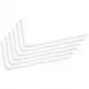 EK-Loop Hard Tube 12mm 0.8m Pre-Bent 90° - Acrylic (6pcs)
