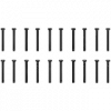 EK-Loop Phillips Head Screw Set M4x30mm - Black (20pcs) (for EK-Quantum Surface radiators)