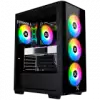 Xigmatek Elite One EN49684 , ATX/M-ATX/Mini ITX, U3x1 & U2x2, TG FP & Left TG, 4PCS X24A Fan & ARGB Fan Control PCB