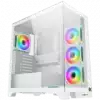 Xigmatek Endorphin Ultra Arctic EN41334 White, E-ATX/ATX/M-ATX/MINI ITX, USB-C X 1, HD AUDIO, Front & Left Seamless TG, 5PCS M20A Arctic & Galaxy II Fan Control Kit