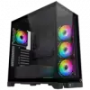 Xigmatek Endorphin Ultra EN41327 Black, E-ATX/ATX/M-ATX/MINI ITX, USB 3.0 X 1, USB-C X 1, HD AUDIO, Front & Left Seamless TG, 5PCS M20A & Galaxy II Fan Control Kit