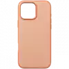 iPhone 16 Pro Max Leather Case Sunset Apricot