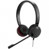JABRA EVOLVE 20 MS Stereo USB Headband Special Edition Noise cancelling, USB connector, with mute-button and volume control on the cord, with leatherette ear cushion, Microsoft optimized