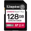 Kingston 128GB SDXC Canvas React Plus SDXC UHS-II 280R/100W U3 V60