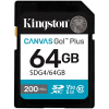 KINGSTON 64GB SDXC Canvas Go Plus Gen4 200MB/s C10 UHS-I U3 V30