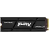 Kingston FURY Renegade 2TB SSD with Heatsink, M.2 2280, PCIe 4.0 NVMe, Read/Write 7300/7000MB/s, Random Read/Write: 1000K/1000K IOPS