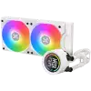 LK 240 Digital Arctic (WH AIO,Digital LCD Pump Head & 240mm PWM Fan,Mini ARGB Controller,Intel & AMD Mounting Kit)
