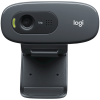 LOGITECH C270 HD Webcam - BLACK - USB