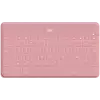 LOGITECH Keys-To-Go Bluetooth Portable Keyboard - BLUSH PINK - UK