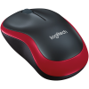 LOGITECH M185 Wireless Mouse - RED - EER2