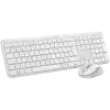 LOGITECH Signature Slim Combo MK950 - OFF WHITE - US INT'L - 2.4GHZ/BT - INTNL-973