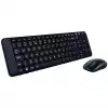 LOGITECH MK220 Wireless Combo - BLACK - US INT'L EER