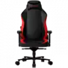 LORGAR Embrace 533, Gaming chair, PU eco-leather, 1.8 mm metal frame, multiblock mechanism, 4D armrests, 5 Star aluminium base, Class-4 gas lift, 75mm PU casters, Black + red