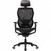 LORGAR Grace 855, Gaming chair, Mesh material, aluminium frame, multiblock mechanism, 3D armrests, 5 Star aluminium base, Class-4 gas lift, 60mm PU casters, Black