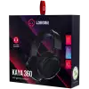 LORGAR Kaya 360, USB Gaming headset with microphone, CM108B, Plug&Play, USB-A connection cable 2m, fabric ear pads, size: 192*184.7*88mm, 0.314kg, black
