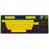 LORGAR KBP70TKLW, Wireless TKL Mechanical Gaming Keyboard Pro, Black/yellow, EN layout