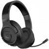 LORGAR Noah 500, Wireless Gaming headset with microphone, JL7006, BT 5.3, battery life up to 58 h (1000mAh), USB (C) charging cable (0.8m), 3.5 mm AUX cable (1.5m), size: 195*185*80mm, 0.24kg, black