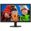 Монитор  LED Philips 240V5QDAB/00, V-line, 23.8'' 1920x1080@60Hz, 16:9, IPS, 5ms, 250nits, Black, 3 Years, VESA100x100/VGA/DVI/HDMI/